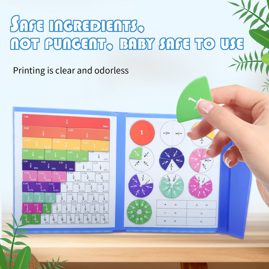 Magnet Montessori Fraction Puzzle - Zoomster Zoomster