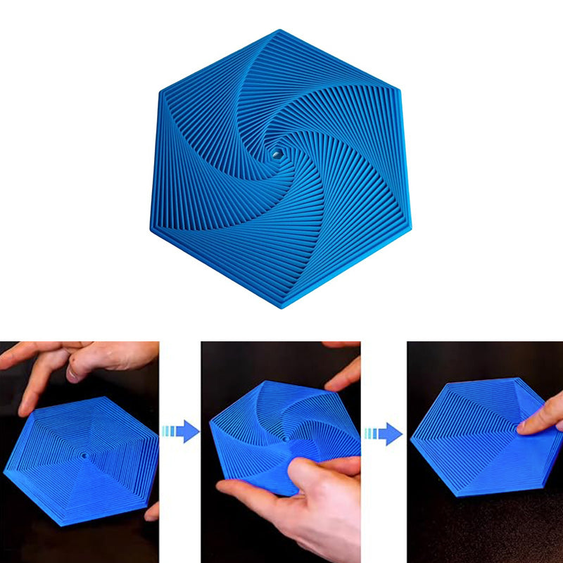 Fractal HexaFidget - Zoomster Zoomster