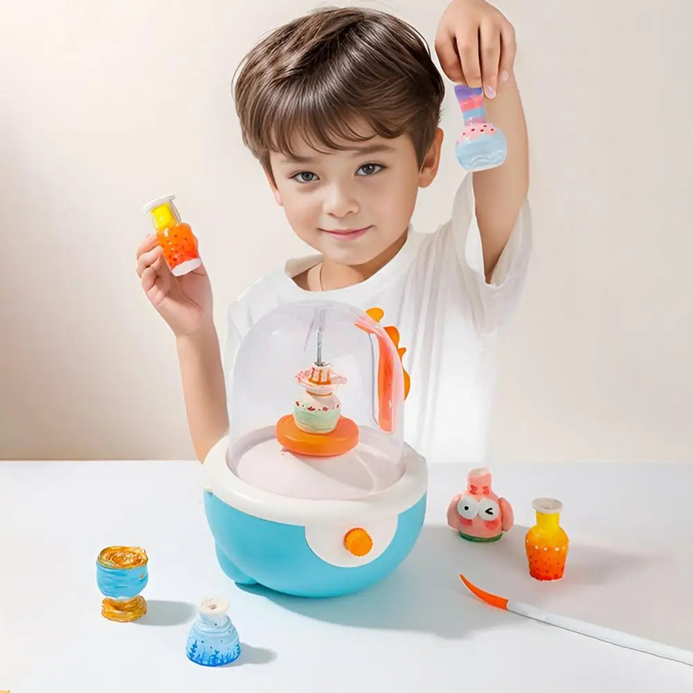 Kids Pottery Wheel Kit â€“ Fun & Educational Art Set for Beginners